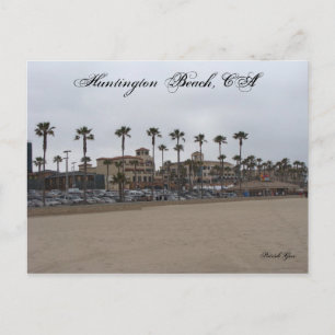 Carte Postale Journée tristounette à Huntington Beach