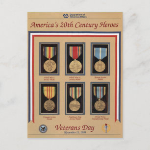 Carte Postale Journée vintage des anciens combattants, 1998 -