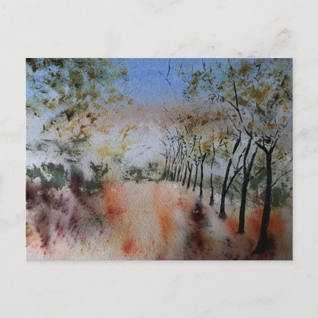 Carte Postale Jours d'automne (Devant)