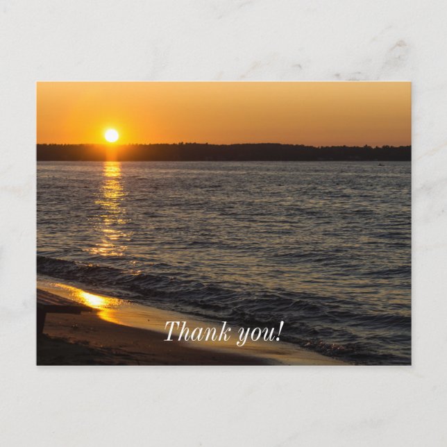 Carte Postale Jours de fin à Traverse City (Devant)