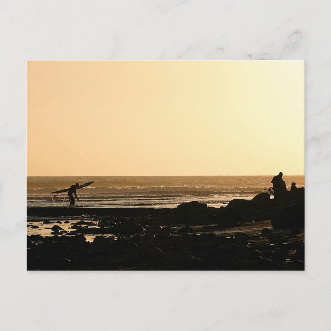 Carte Postale Jours de surf (Devant)