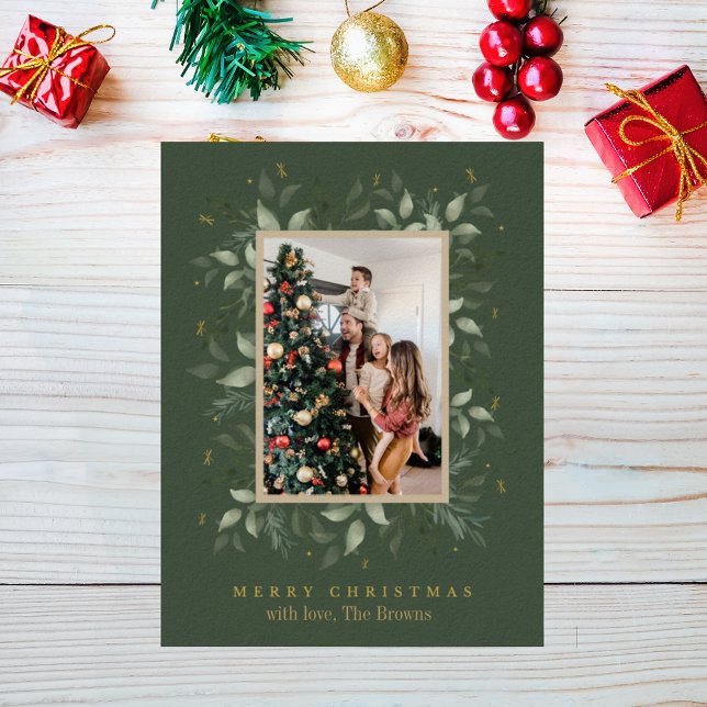 Carte Postale Jours francs | Joyeux Noël Photo Holiday (Créateur téléchargé)