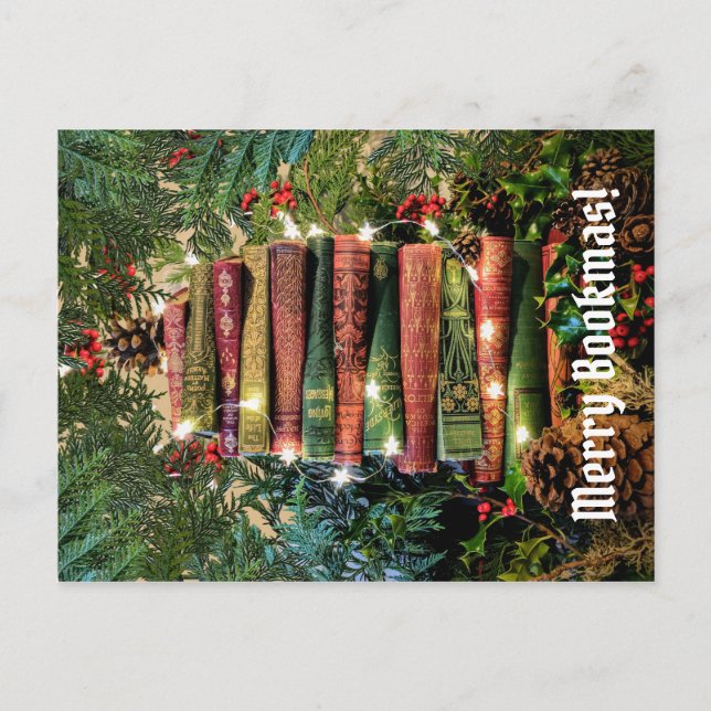 Carte Postale Joy Bookmas (Devant)