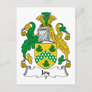 Carte Postale Joy Family Crest