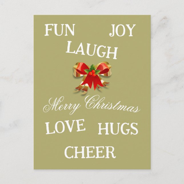 Carte postale Joy of Christmas (Devant)