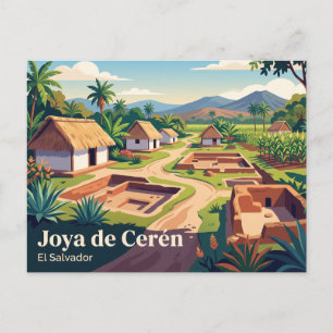 Carte Postale Joya de Cerén El Salvador