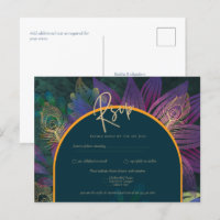 Joyau Peacock Tones Vert Bleu Mariage