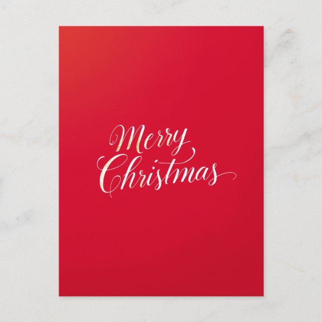Carte Postale Joyeuse année nouvelle Joyeux Noël Période des fêt (Devant)
