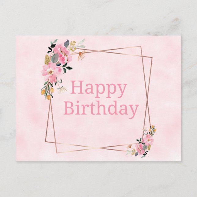 Carte Postale Joyeuse Birthday Card (Devant)