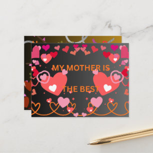 Carte Postale Joyeuse fête des mères