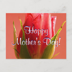 Carte Postale Joyeuse Fête des Mères Rose I