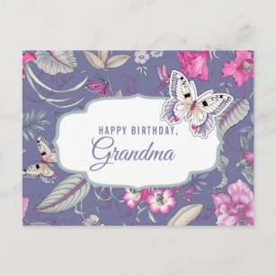 Cartes Postales Joyeux Anniversaire Papillon Originales Zazzle Fr