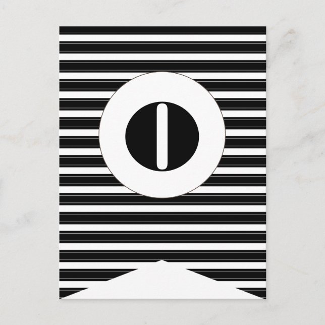 Carte postale Joyeuse Halloween Flag Bunting Banne (Devant)