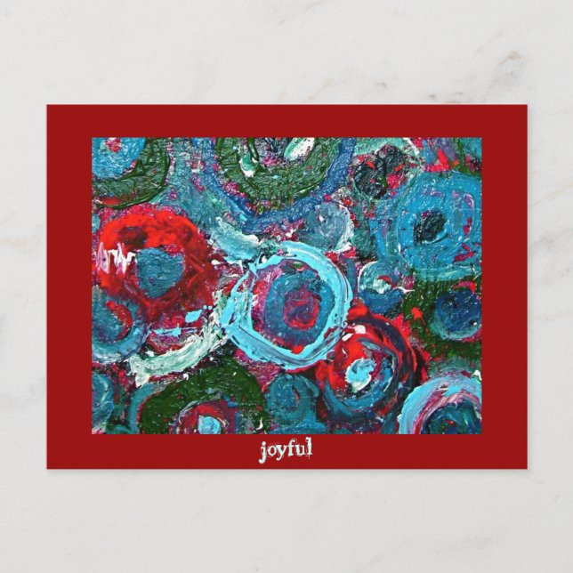 Carte postale Joyeuse Holiday (Devant)