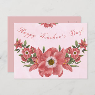 Carte Postale Joyeuse Journée des enseignants