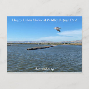 Carte Postale Joyeuse Journée des réserves nationales de faune u