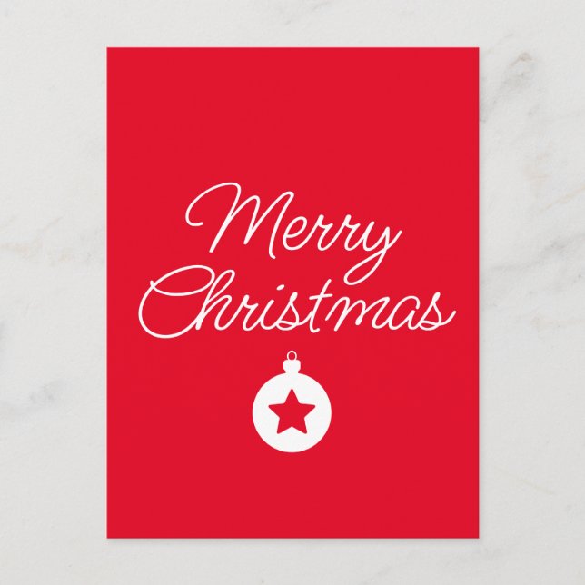 Carte Postale Joyeuse nouvelle année Joyeux Noël Période des fêt (Devant)