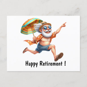 Carte Postale Joyeuse Retraite 