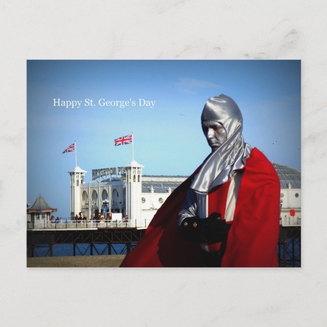 Carte Postale Joyeuse Saint George's Day (Devant)