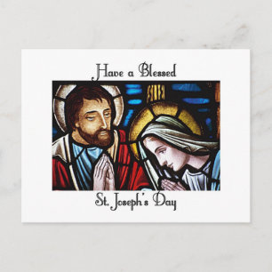 Carte Postale Joyeuse Saint-Joseph's Day