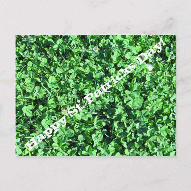 Carte Postale Joyeuse Saint-Patricks Day ! (Devant)