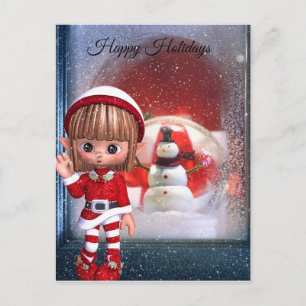 Carte postale Joyeuses Fêtes