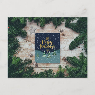 Carte Postale Joyeuses fêtes