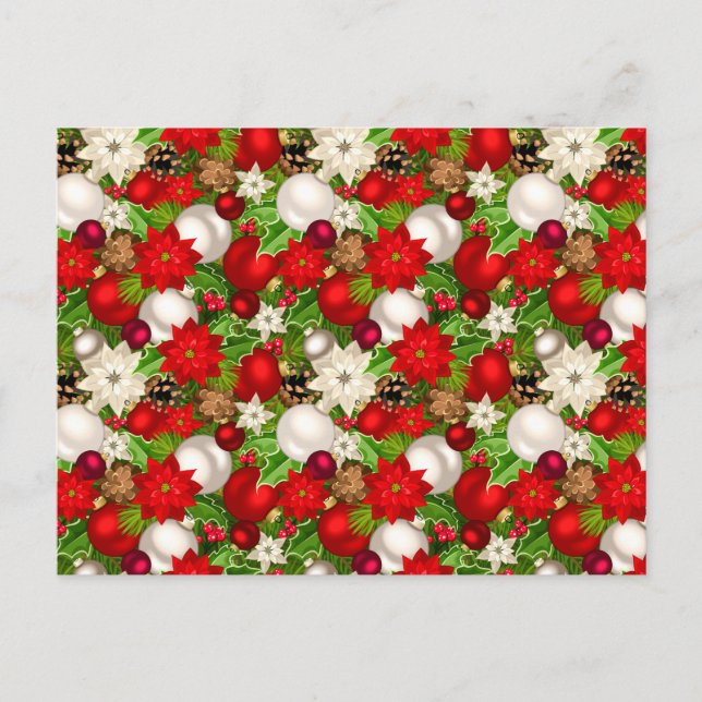 Carte postale Joyeuses Fêtes (Devant)