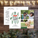 Carte Postale Joyeuses Fêtes Main Drawn Ornament 2 Photos<br><div class="desc">Envoyez vos souhaits de vacances avec cette carte postale festive avec vos deux photos et un ornement d'arbre dessiné à la main amusant. L'arrière offre de l'espace pour une note dactylographiée ou la suppression pour laisser de l'espace pour une note manuscrite. Amusant et festif, mais simple et moderne - une...</div>