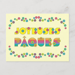 Carte Postale Joyeuses Pâques