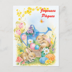 Carte Postale Joyeuses Pâques
