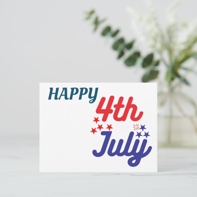Carte Postale Joyeux 14 juillet !!! (Debout devant)