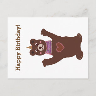 Carte postale Joyeux 1er anniversaire