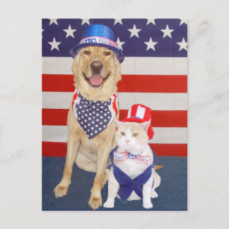 Carte Postale Joyeux 4 juillet !