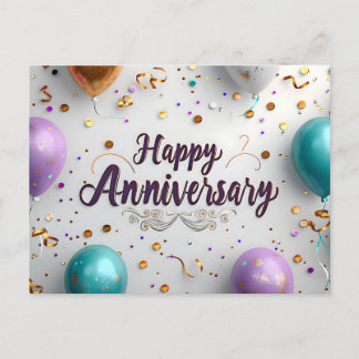 Carte postale Joyeux Anniversaire