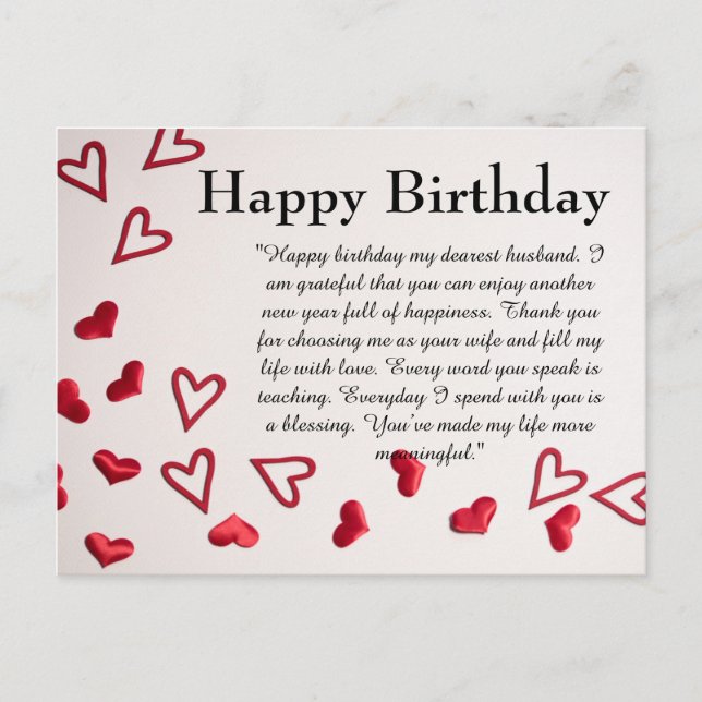 Carte Postale Joyeux anniversaire (Devant)