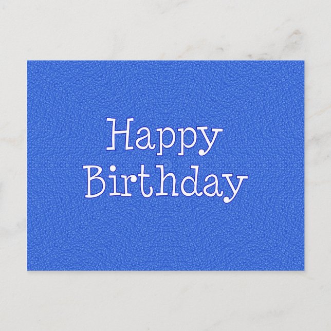 Carte Postale Joyeux anniversaire (Devant)