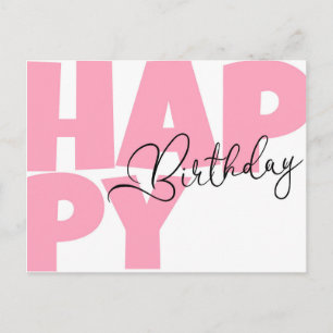 Carte Postale Joyeux anniversaire