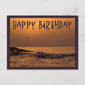 Carte Postale Joyeux anniversaire