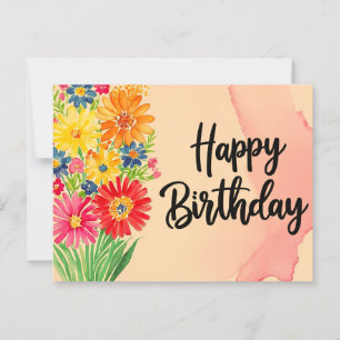 Carte Postale Joyeux Anniversaire