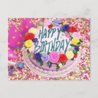 Carte Postale Joyeux anniversaire