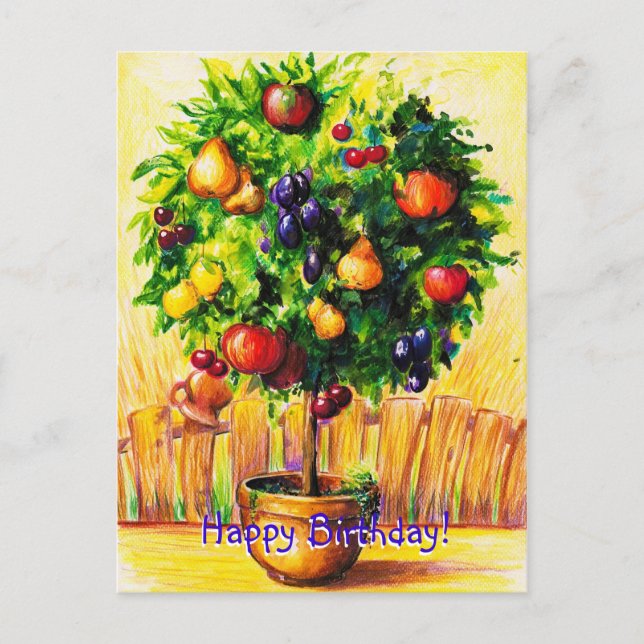 Carte Postale Joyeux anniversaire ! (Devant)