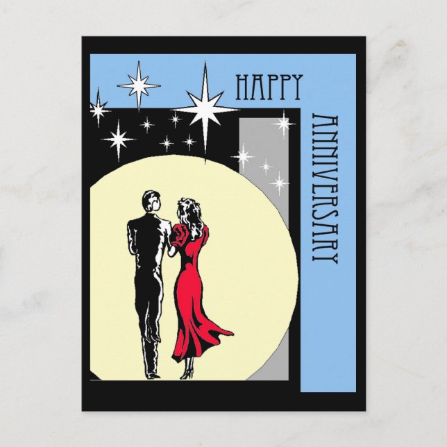 Carte postale Joyeux Anniversaire (Devant)