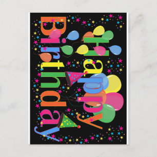 Carte Postale Joyeux Anniversaire 