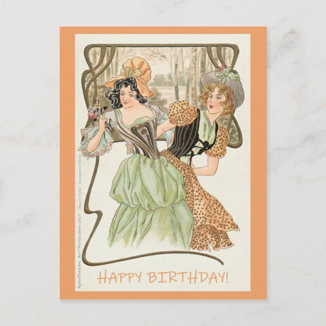 CARTE POSTALE JOYEUX ANNIVERSAIRE (Devant)