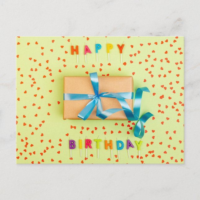 Carte Postale Joyeux Anniversaire (Devant)