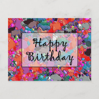 Carte Postale Joyeux anniversaire