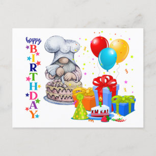 Carte Postale Joyeux Anniversaire 