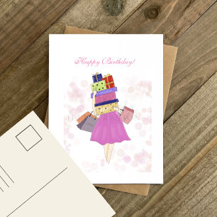 Carte Postale Joyeux anniversaire,