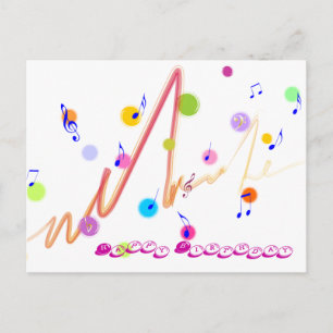 Carte Postale Joyeux anniversaire